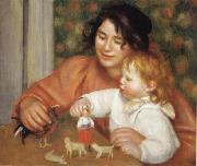 Pierre Renoir Child with Toys(Gabrielle and Jean) Spain oil painting artist